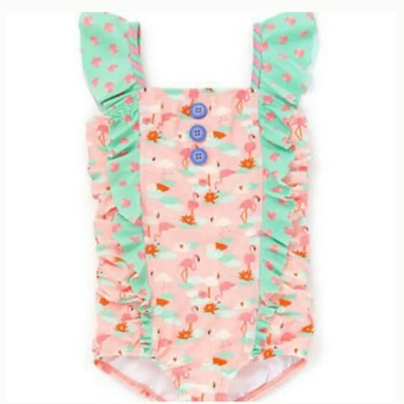 Swim Systems Pressed Petals Jane One Piece / Multi Color